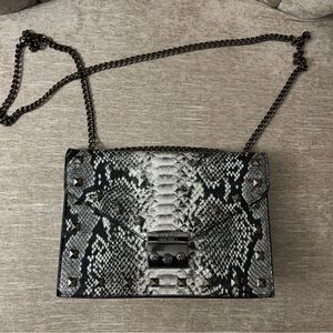 Badgley Mischka Snake Print Crossbody